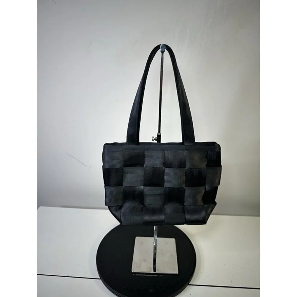 Harvey's Black Seatbelt Tote Bag